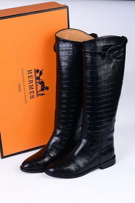 HERMES Knee-high boots Women--007